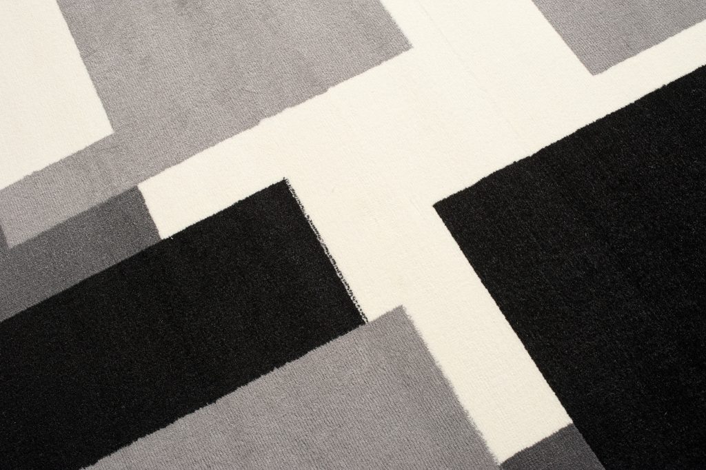 Teppich Dream Grau Geometrisch Quadrate