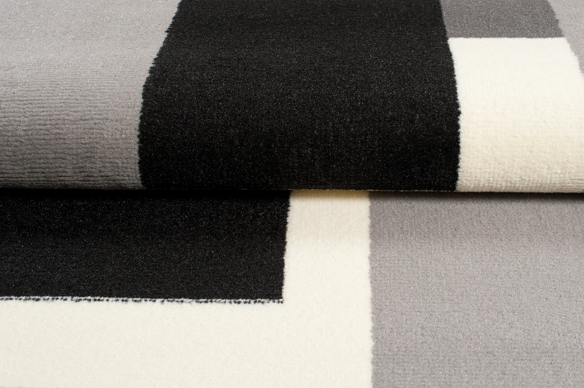 Teppich Dream Grau Geometrisch Quadrate