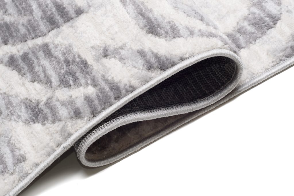 Teppich Valley Grau Abstrakt Zebra Streifen