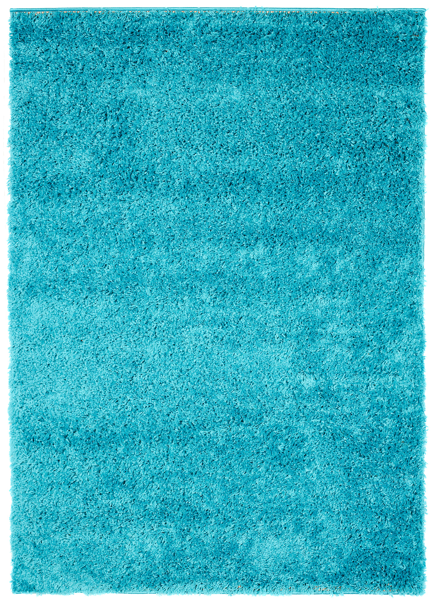 Teppich Essence Shaggy Einfarbig Türkis