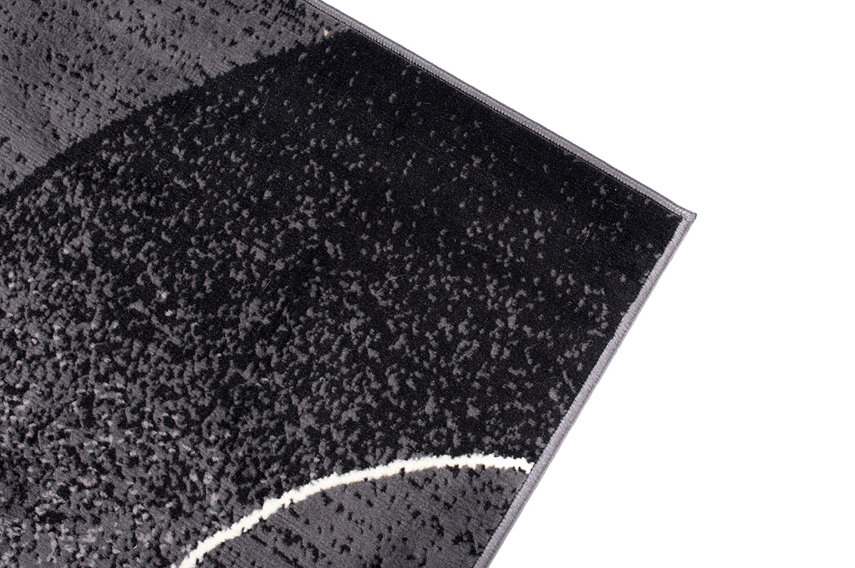 Teppich Dream Modern Dunkel Grau Wellen
