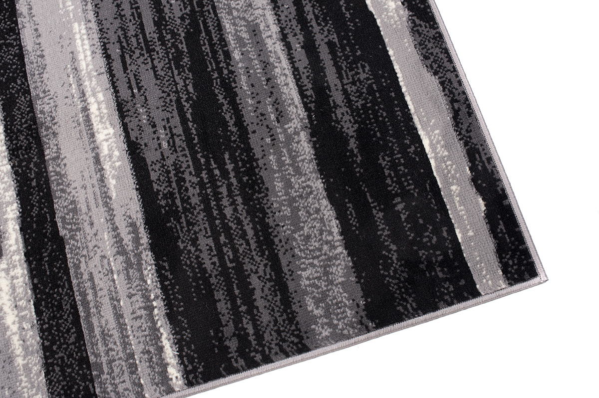 Teppich Dream Abstrakt Grau Schwarz Linien