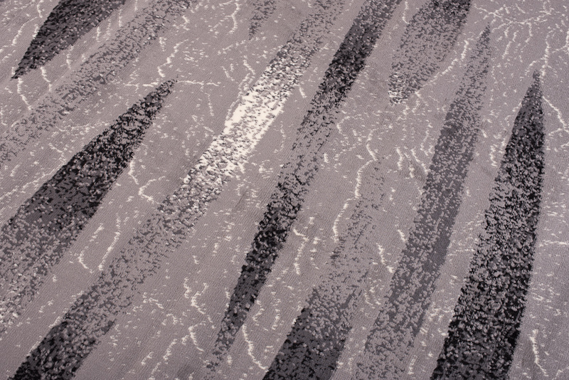 Teppich Dream Modern Grau Schwarz Linien
