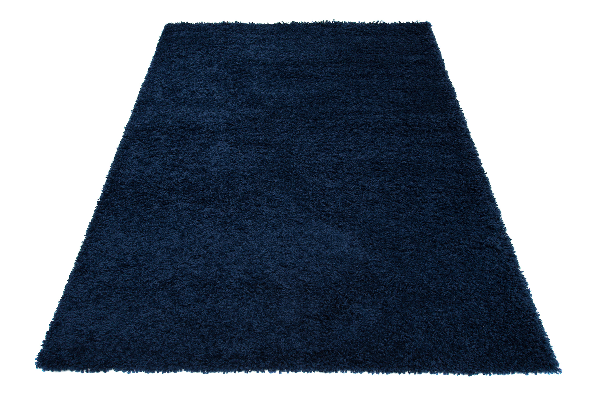 Teppich Essence Shaggy Einfarbig Marineblau