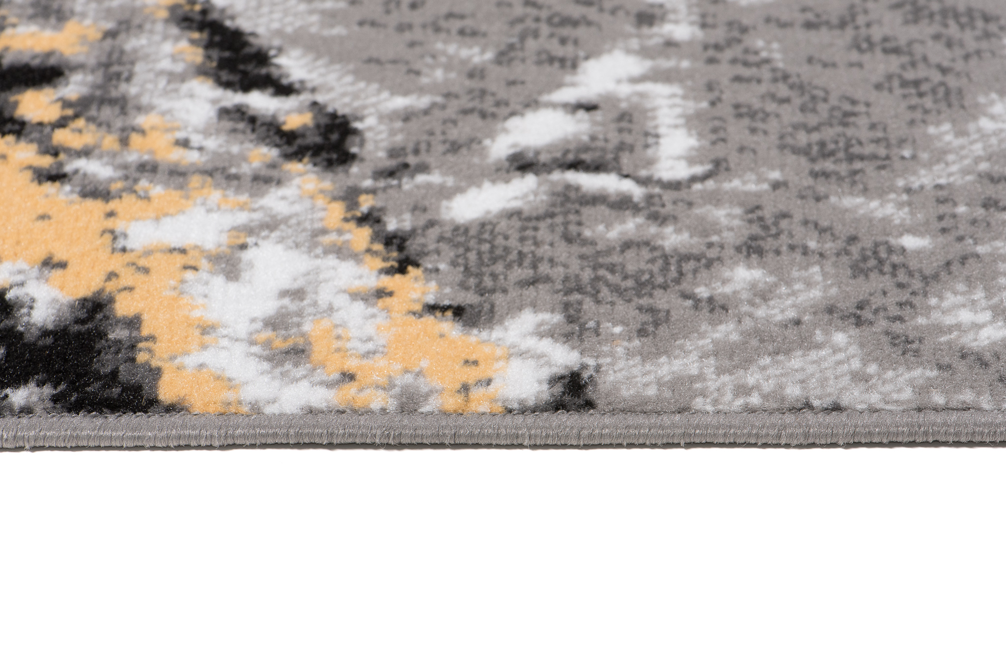 Teppich Maya Grau Gelb Modern