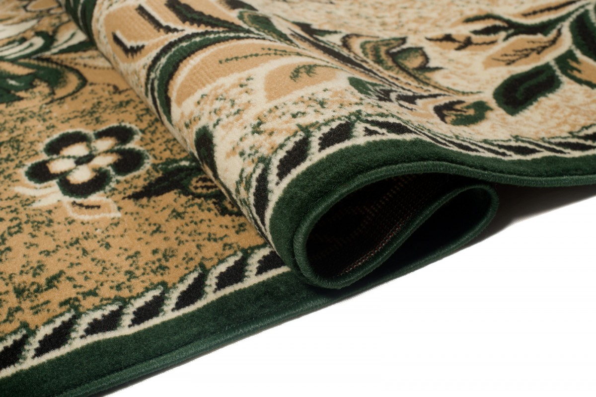Teppich Atlas Beige Grün Modern Floral