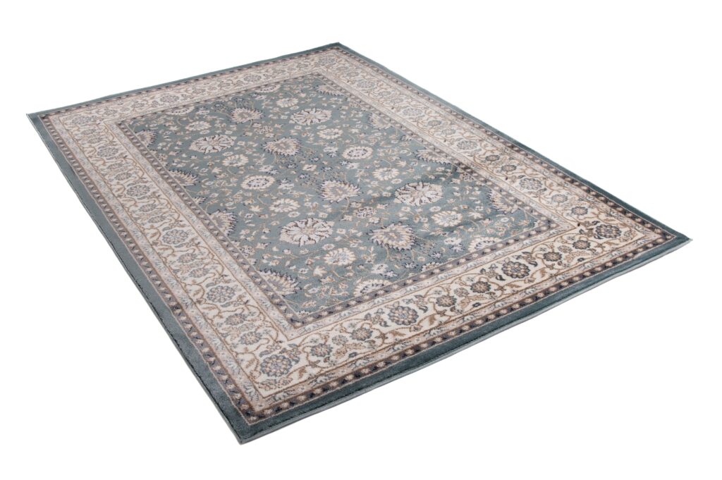 Teppich Colorado Traditionell Blau Beige Grün