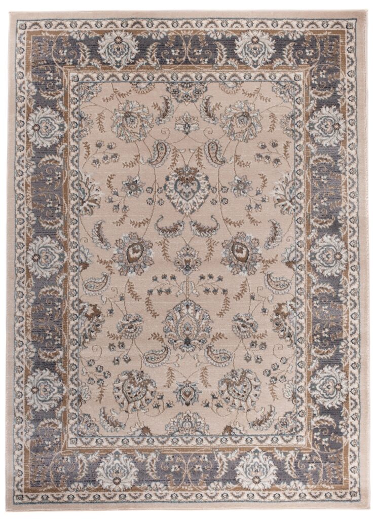 Teppich Colorado Klassisch Beige Grau Ornament