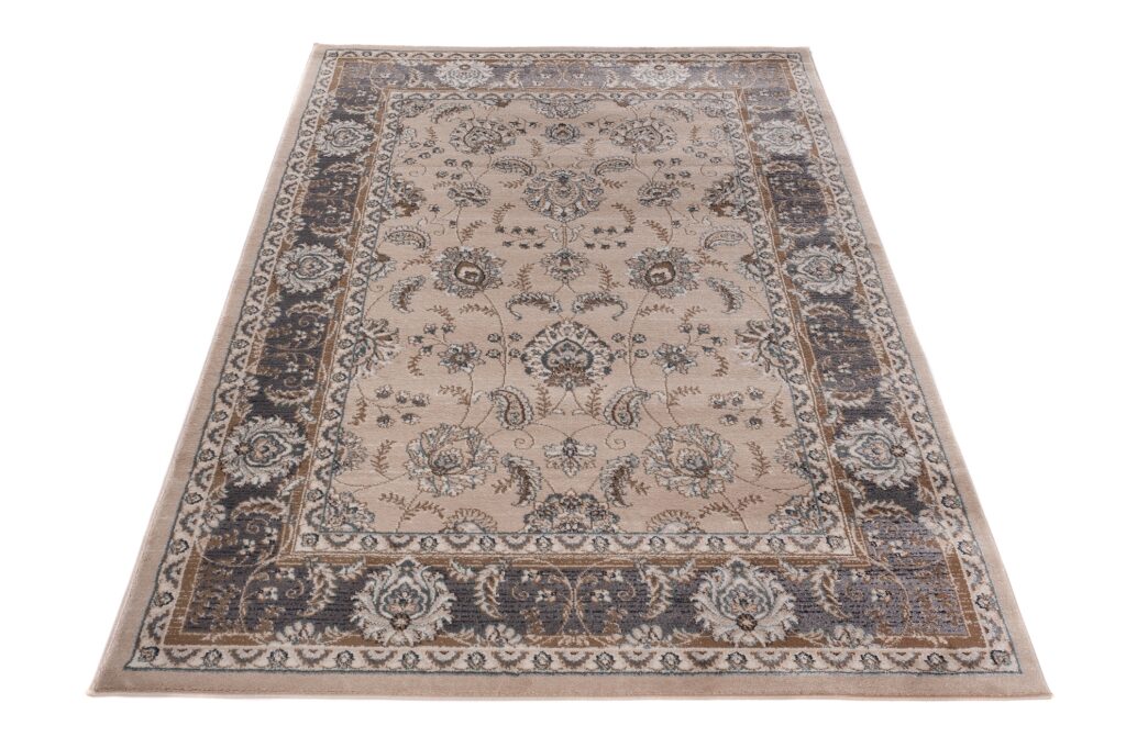 Teppich Colorado Klassisch Beige Grau Ornament