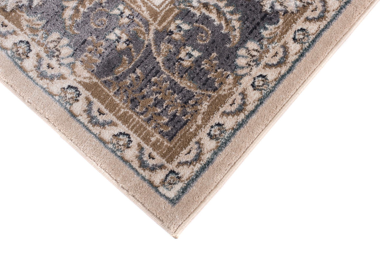 Teppich Colorado Klassisch Beige Grau Ornament