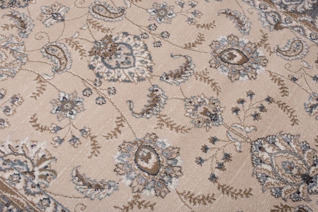 Teppich Colorado Klassisch Beige Grau Ornament