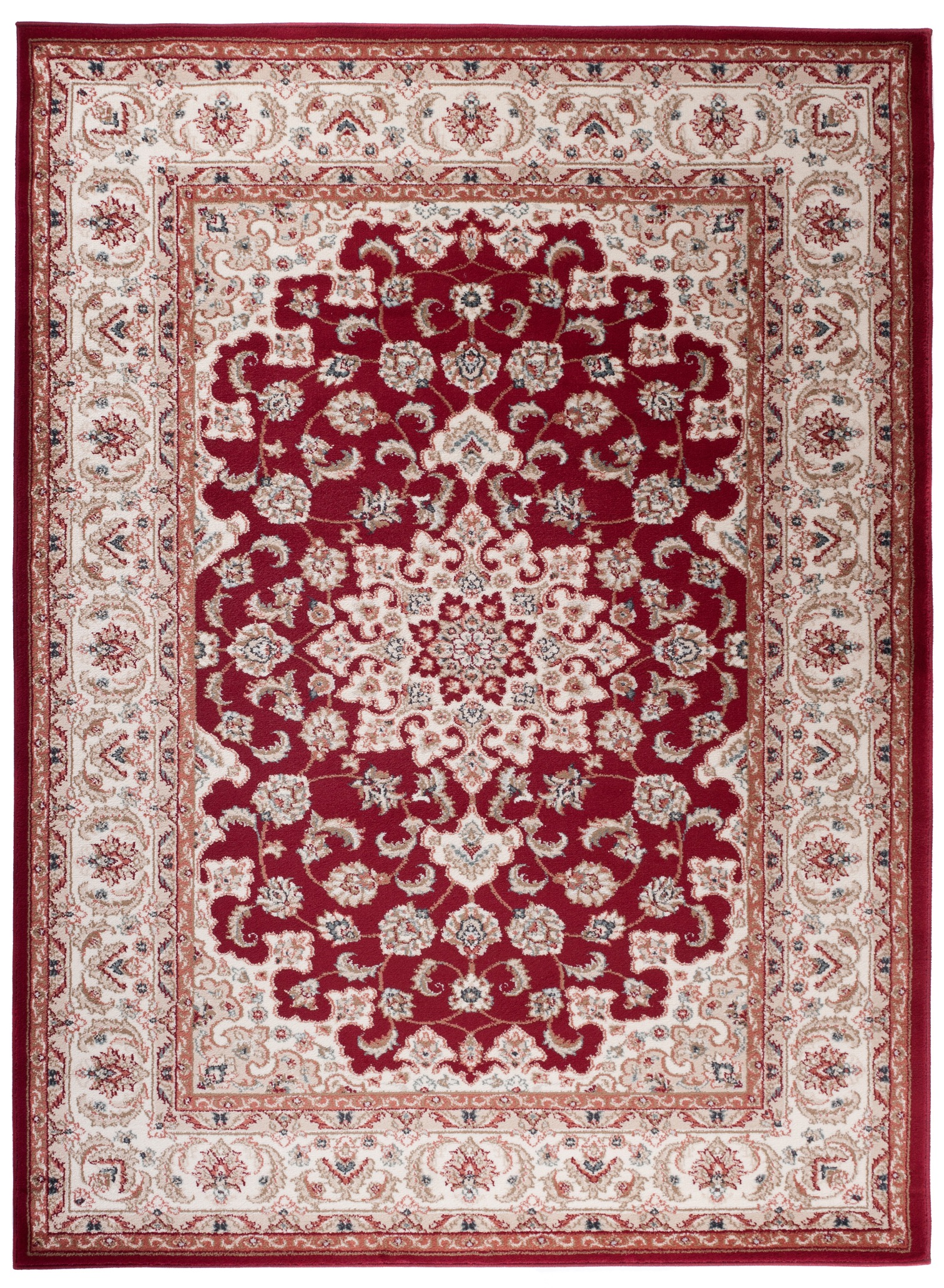 Teppich Colorado Rot Creme Traditionell