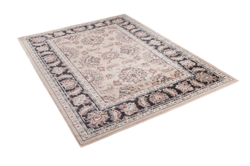 Teppich Colorado Traditioneller Beige Grau Rot