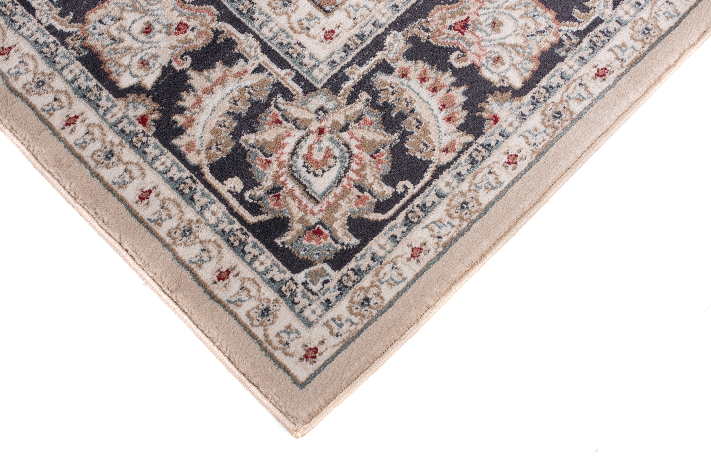 Teppich Colorado Traditioneller Beige Grau Rot