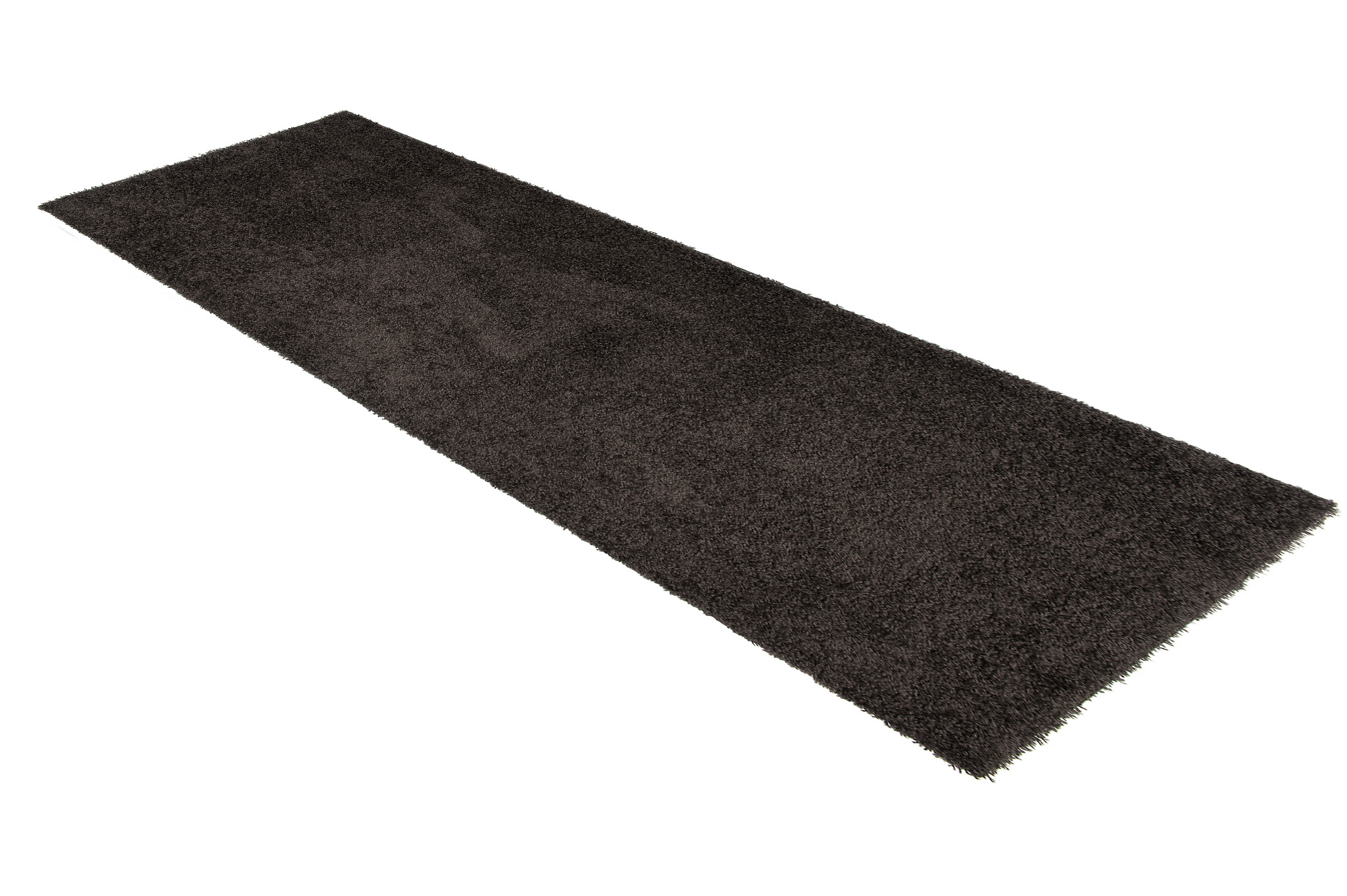 Teppichläufer Essence Shaggy Einfarbig Anthrazit