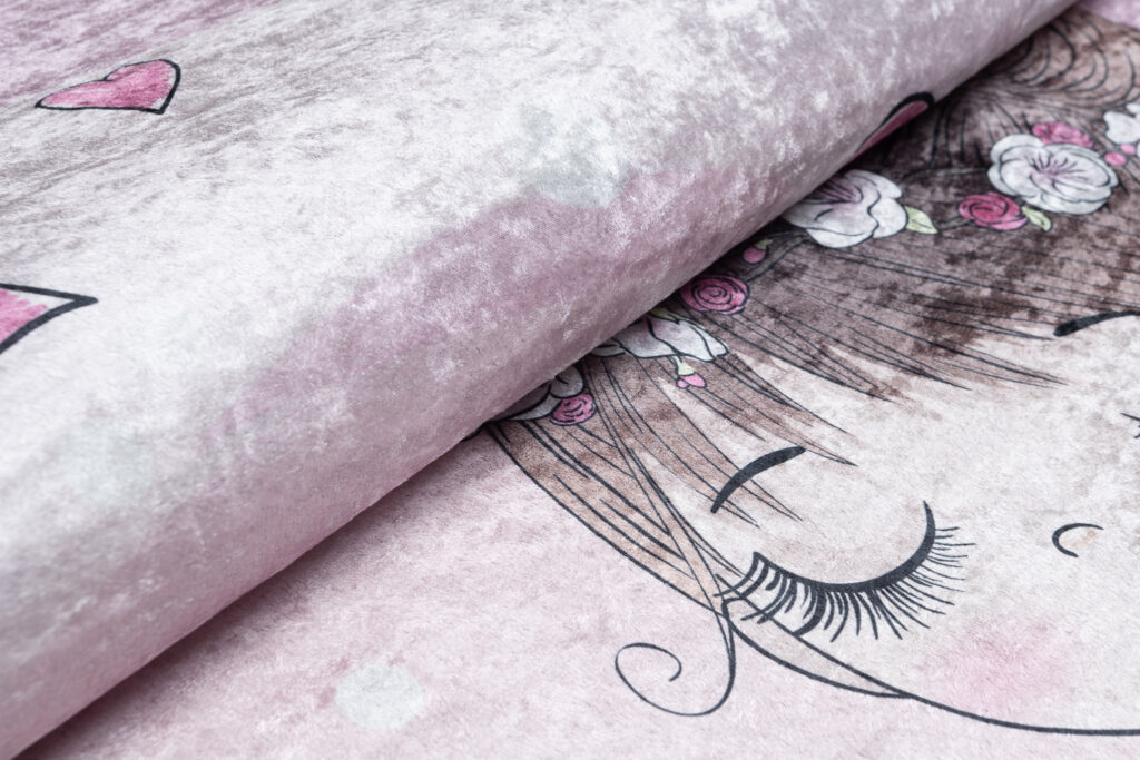 Teppich Emma Kinderzimmer Rosa Ballerina Katze Rutschfest