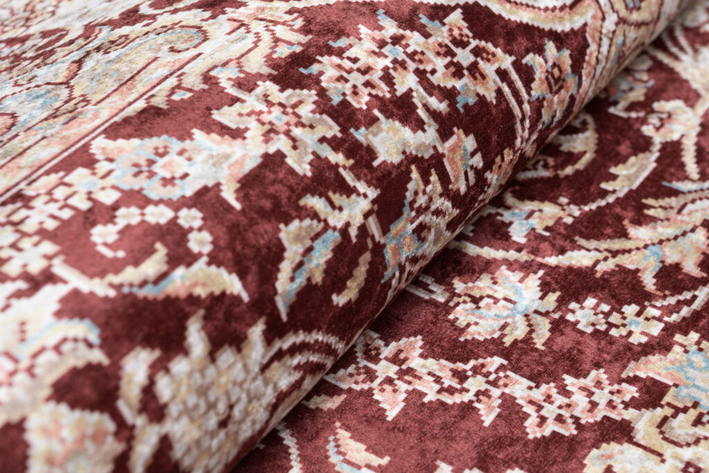 Teppich Victoria Fransen Traditionell Braun Creme