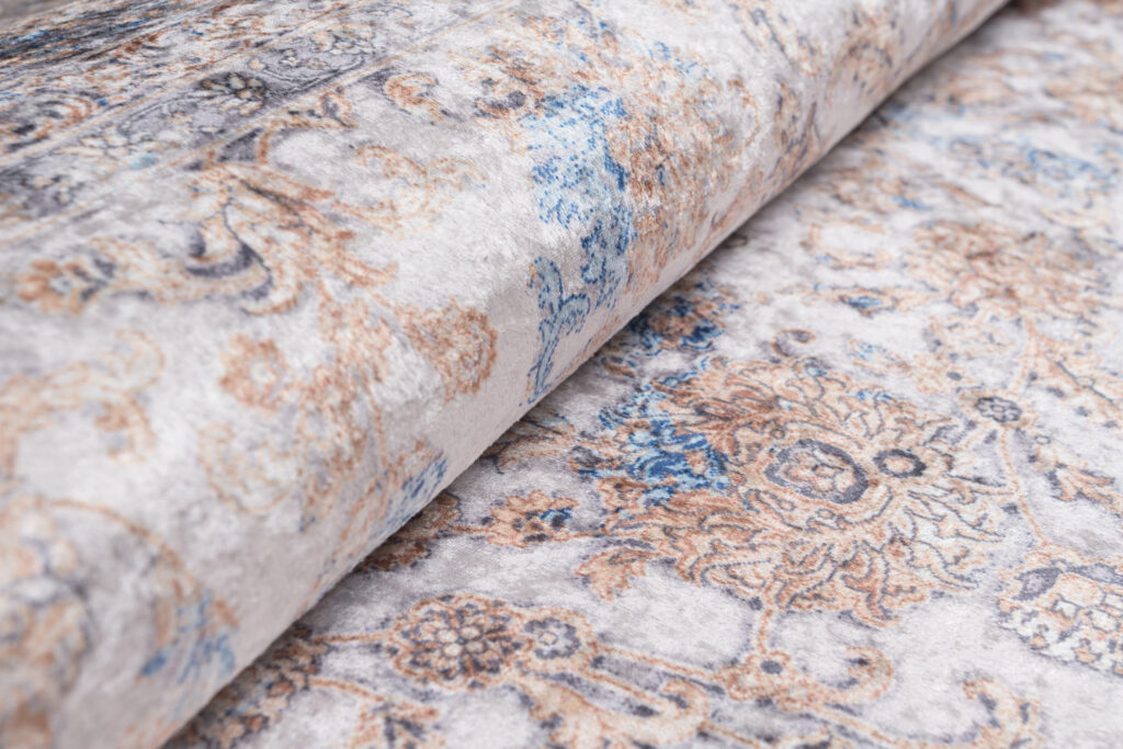 Teppich Victoria Vintage Kleine Ornamente Hell