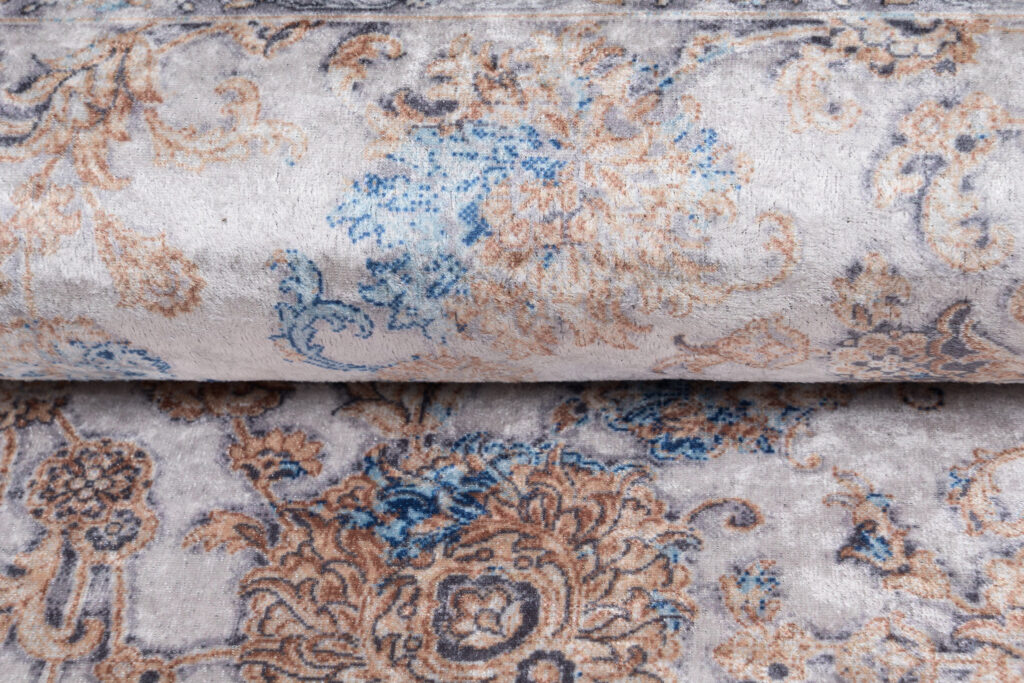Teppich Victoria Vintage Kleine Ornamente Hell