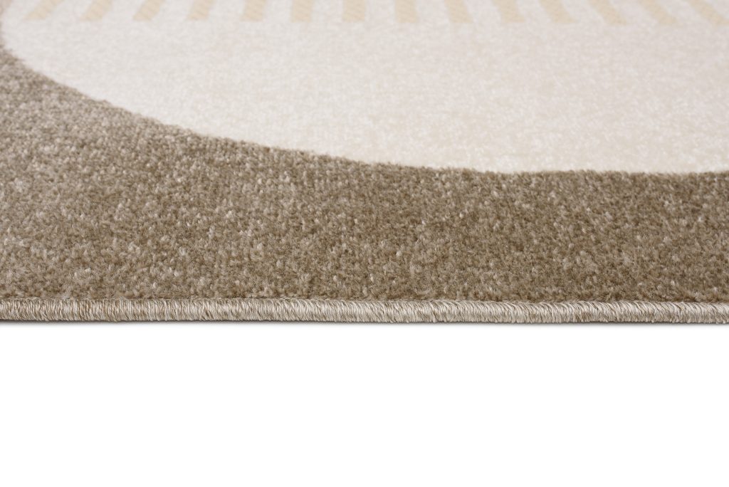 Teppich Outdoor Patio Creme Braun