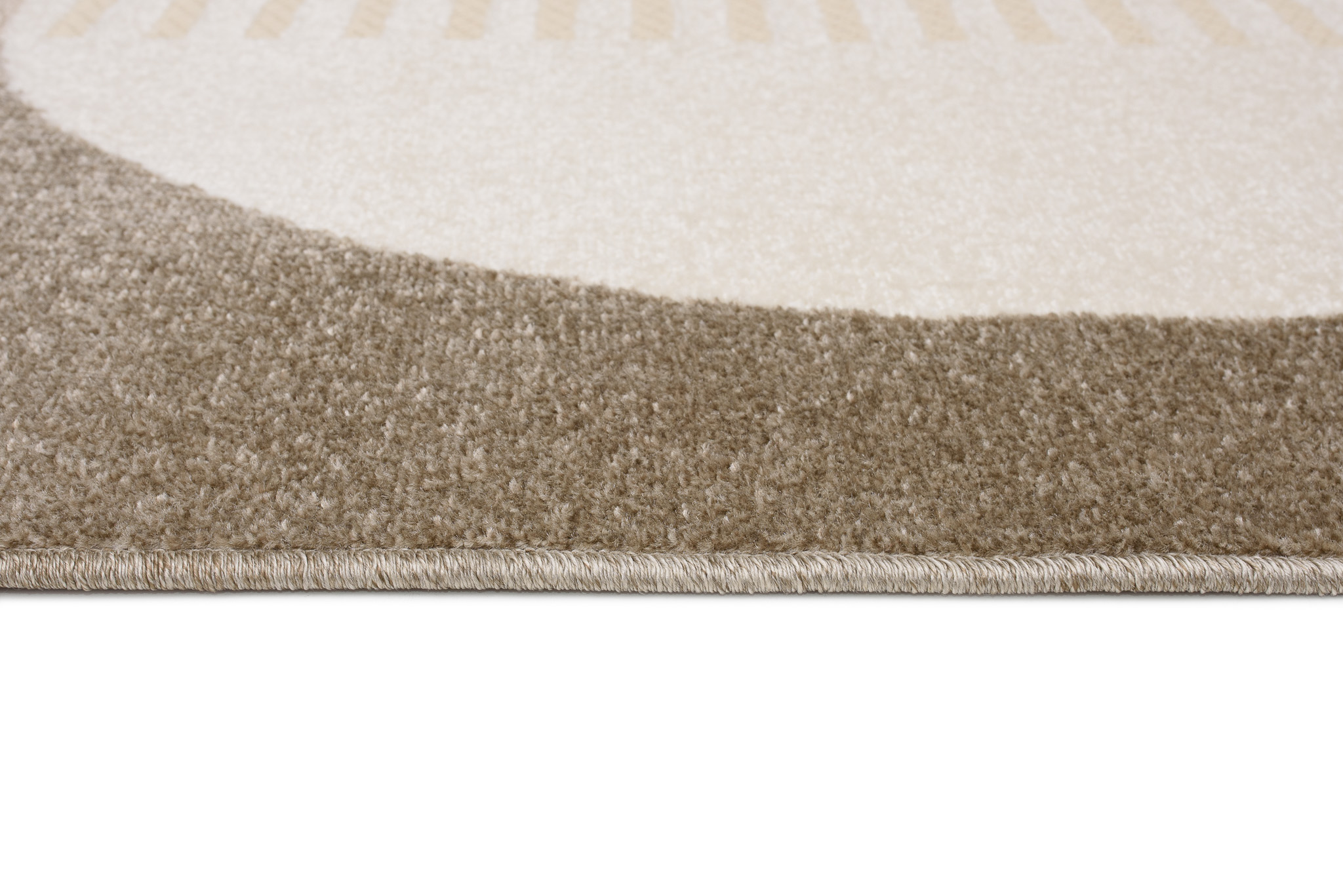 Teppich Outdoor Patio Creme Braun
