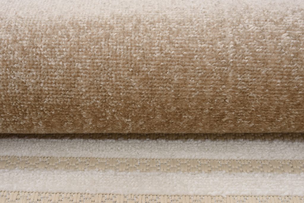 Teppich Outdoor Patio Creme Braun