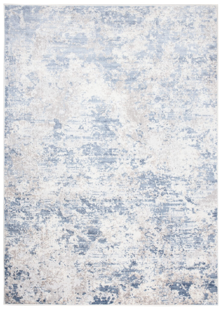 Teppich Sky Blau Grau Modern Abstrakt