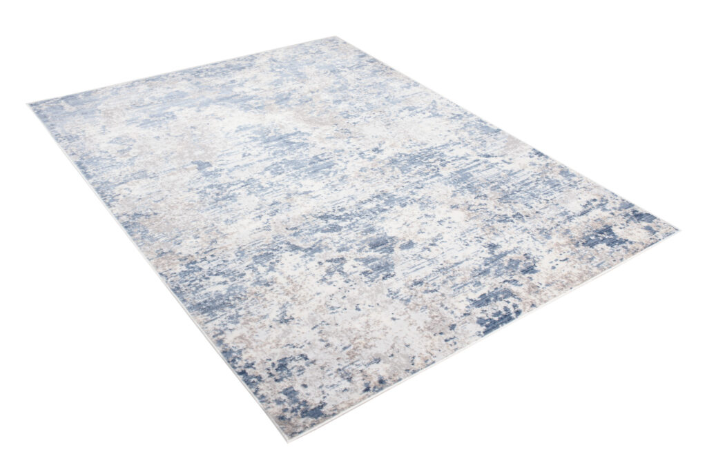 Teppich Sky Blau Grau Modern Abstrakt