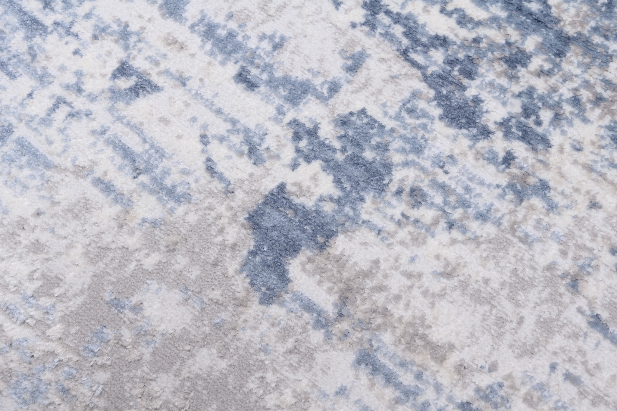 Teppich Sky Blau Grau Modern Abstrakt