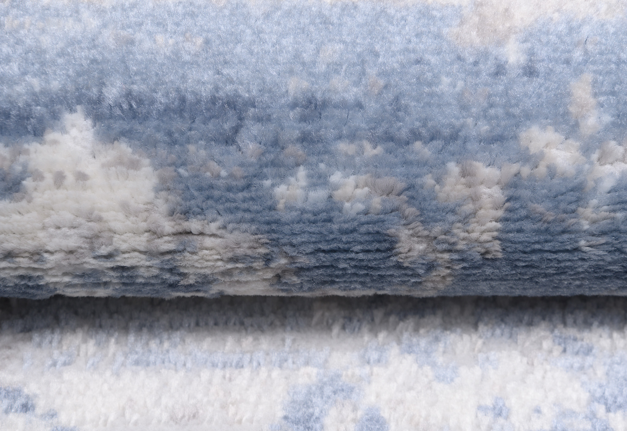 Teppich Sky Blau Grau Modern Abstrakt