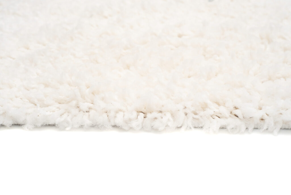 Teppich Boho mit Fransen Creme Ethno Shaggy