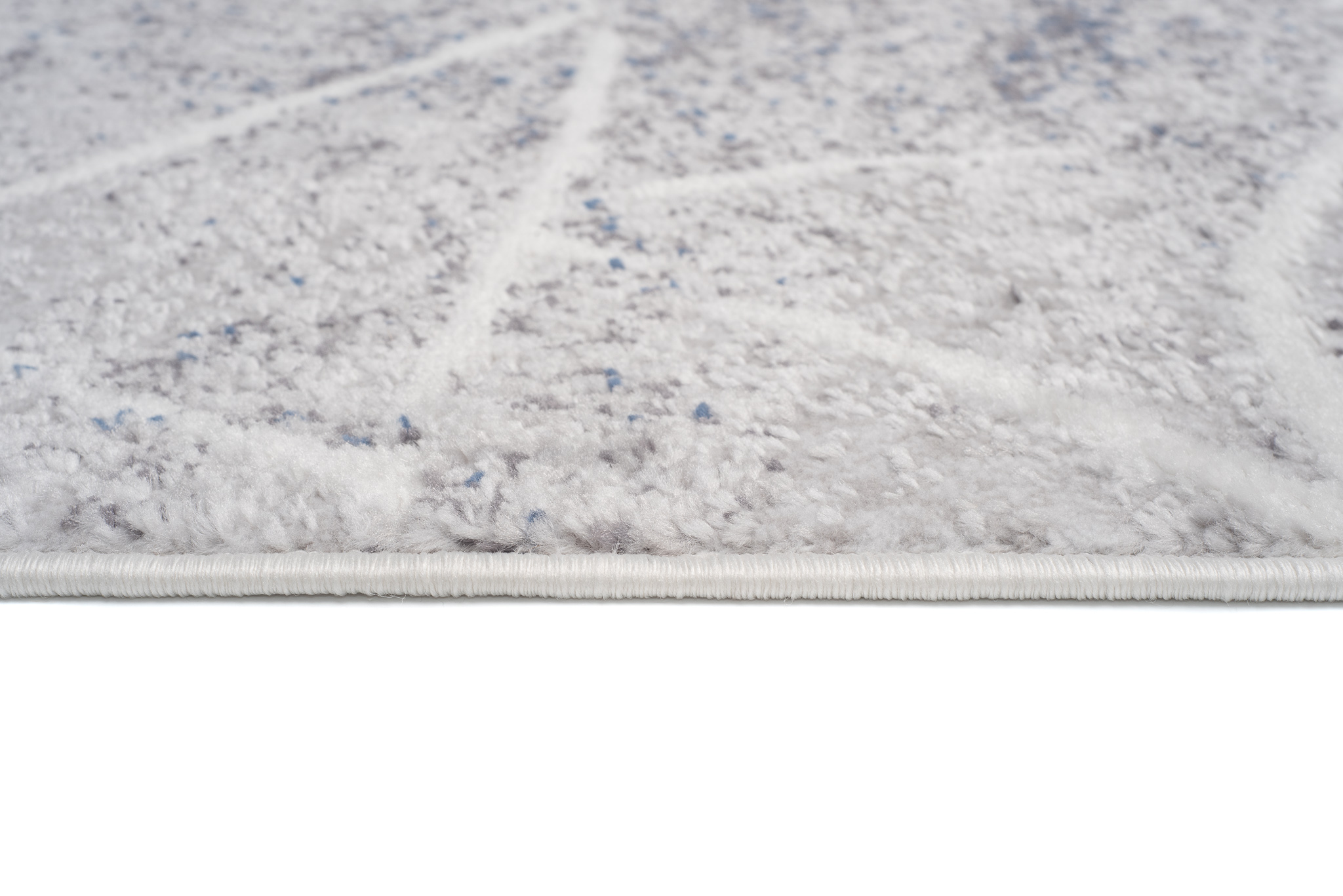 Teppich Sky Grau Blau Abstrakt Linien