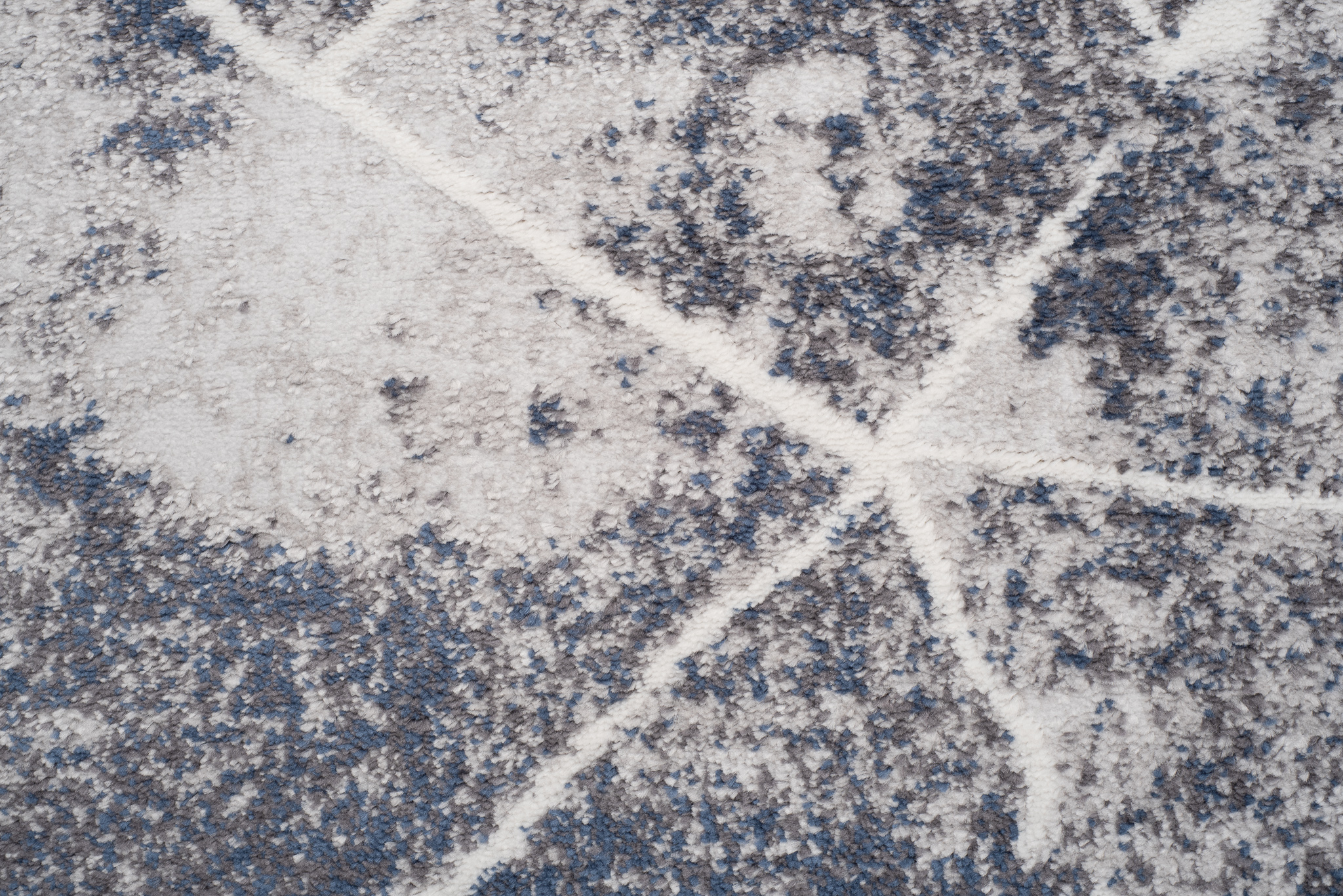 Teppich Sky Grau Blau Abstrakt Linien