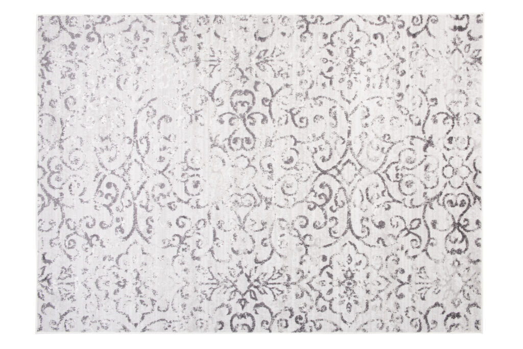 Teppich Sky Grau Vintage Floral Ornamente