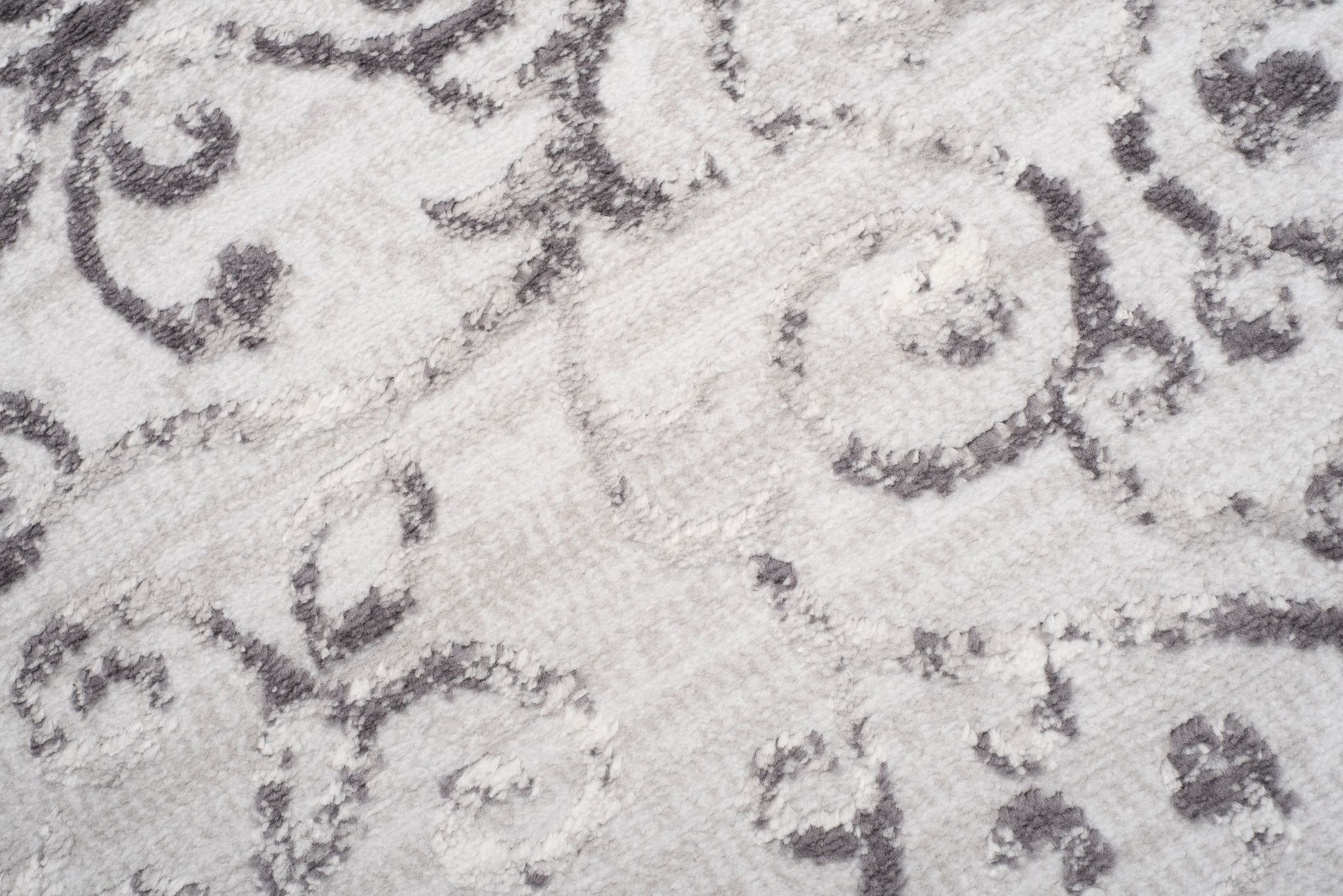 Teppich Sky Grau Vintage Floral Ornamente