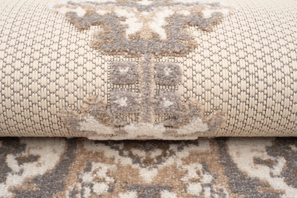 Teppich Outdoor Patio Creme Beige Vintage