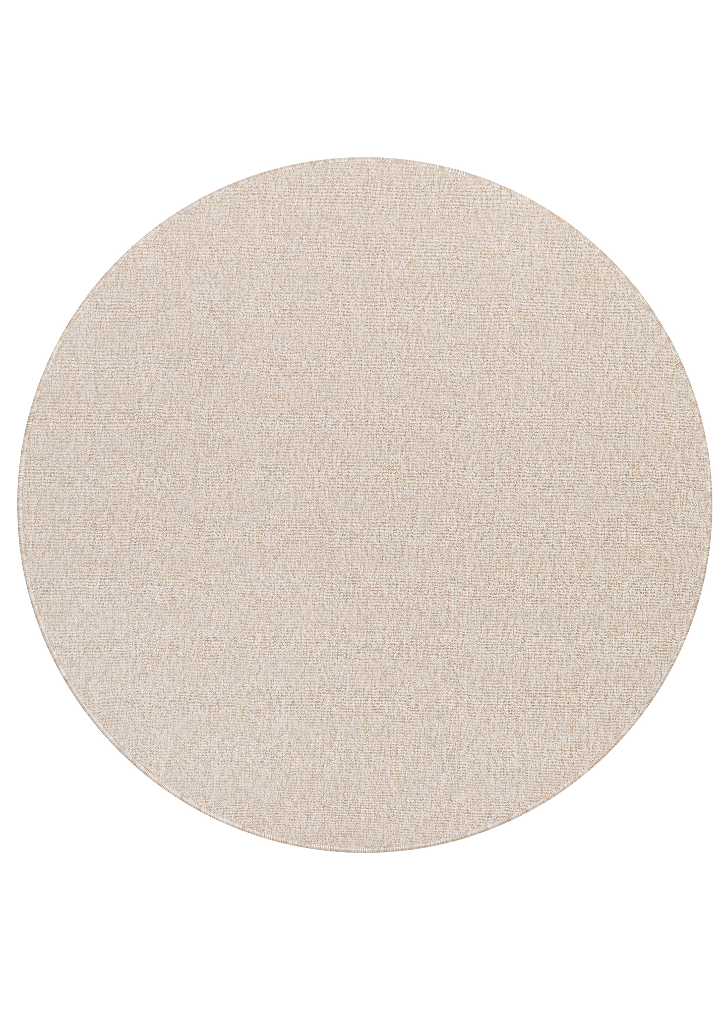 Teppich Nizza Rund Creme Modern Antirutsch