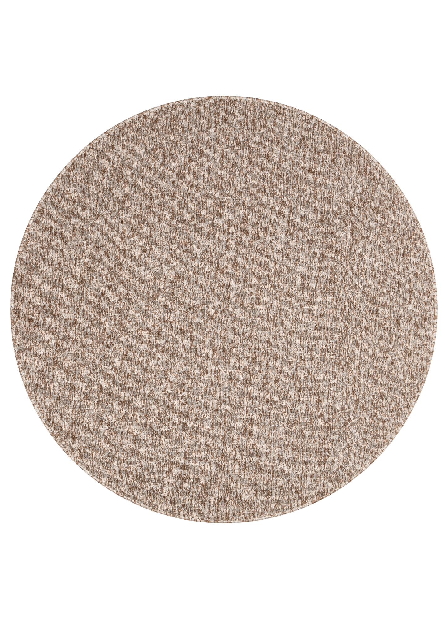 Teppich Nizza Rund Beige Modern Antirutsch