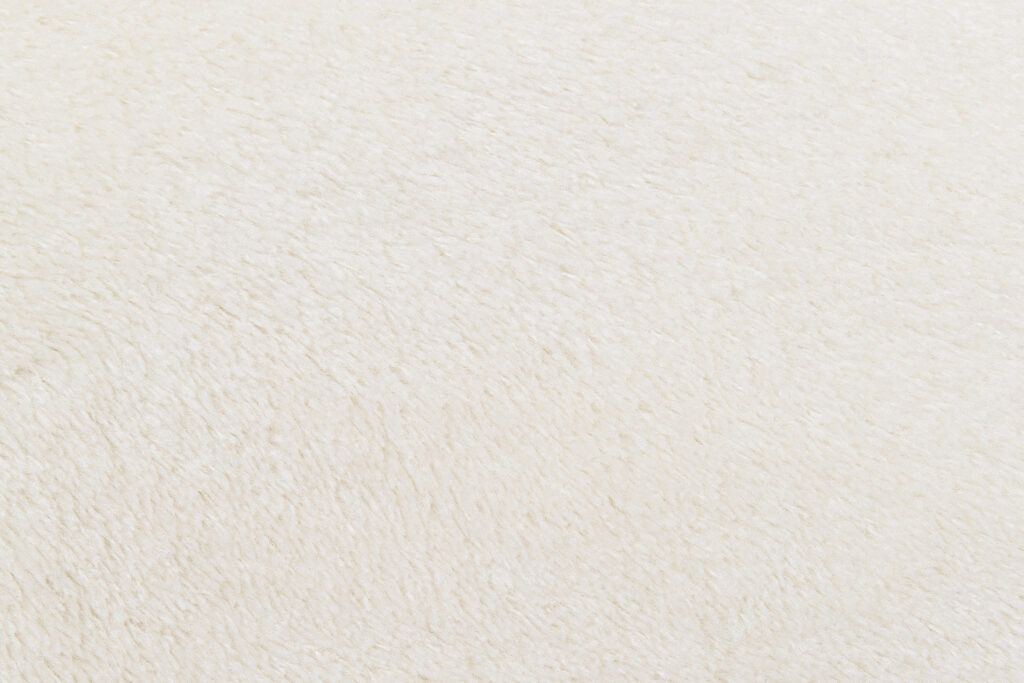 Teppich Cuddle Rund Anti-Rutsch Creme Shaggy