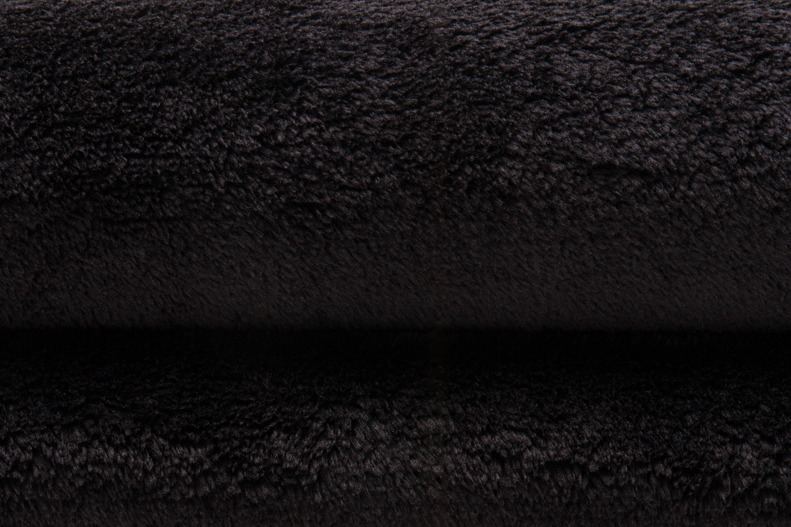 Teppich Cuddle Anti-Rutsch Schwarz Shaggy