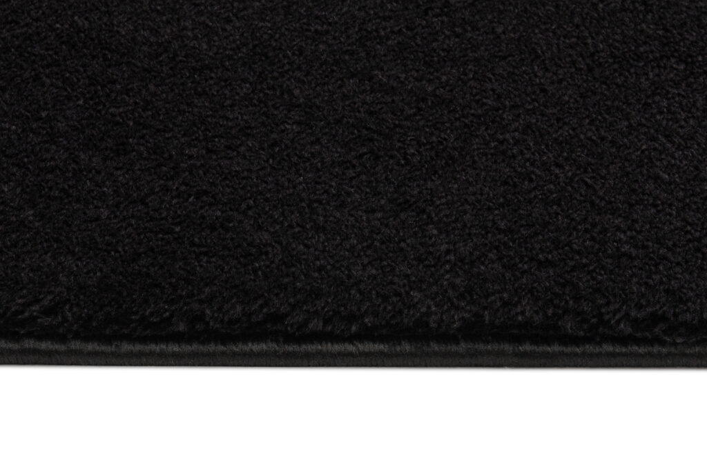 Teppich Cuddle Anti-Rutsch Schwarz Shaggy