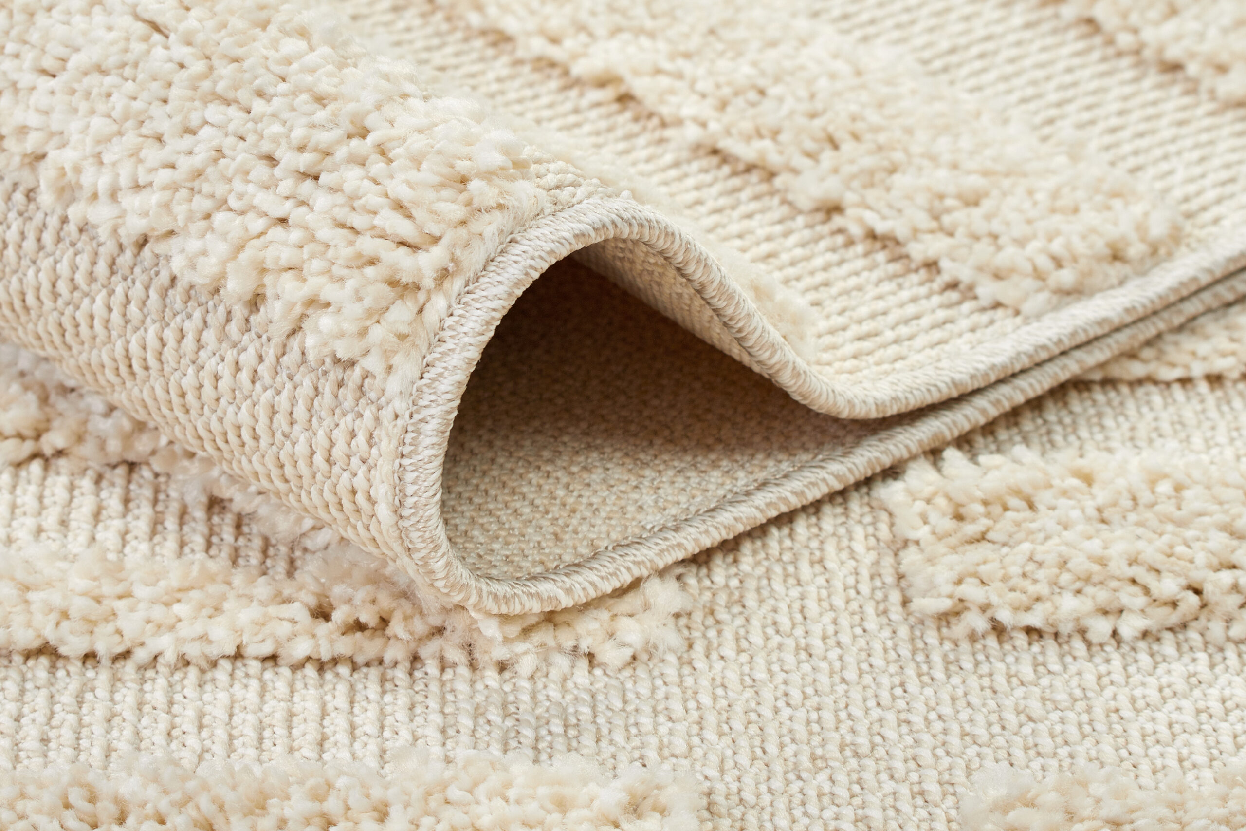 Teppich Outdoor Rio Loop Hell Creme Streifen