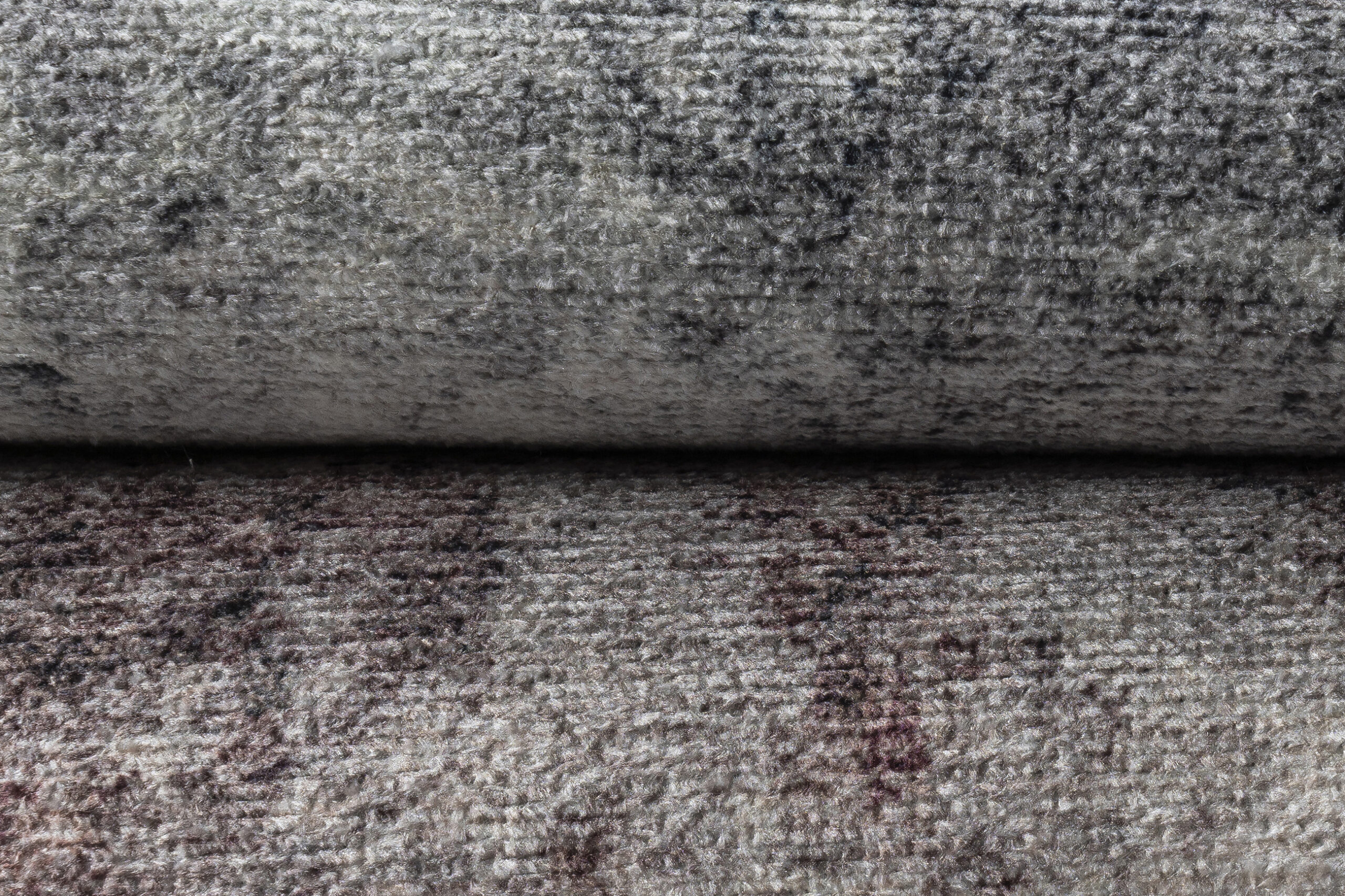 Teppich Ritz Marineblau Grau Abstrakt