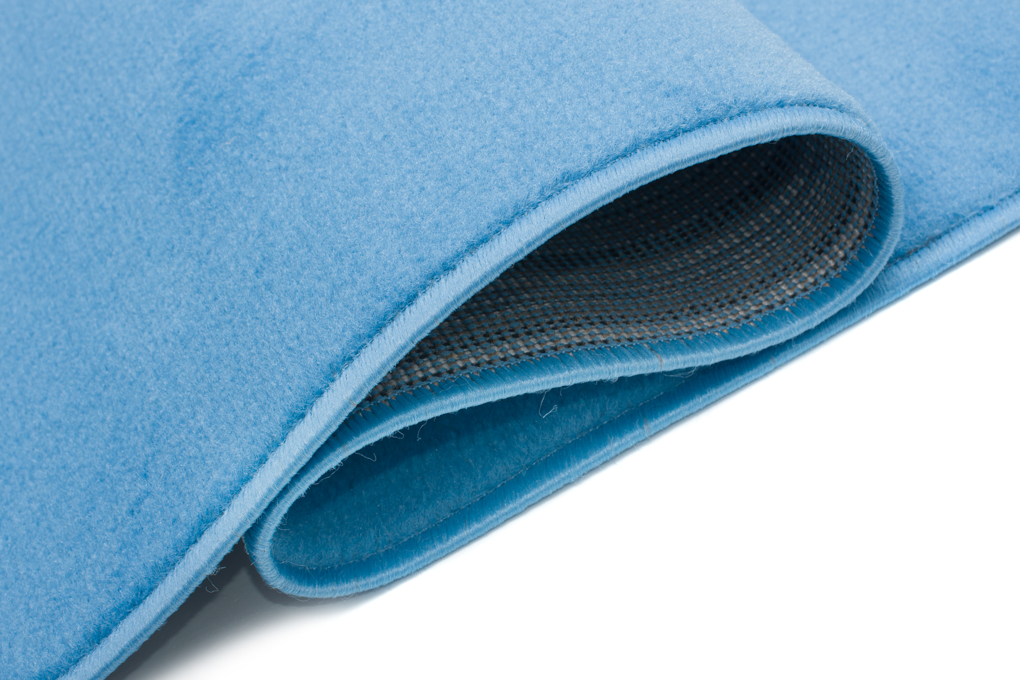 Teppich Jolly Kinderteppich Kurzflor Spielmatte Blau Sterne Schwan