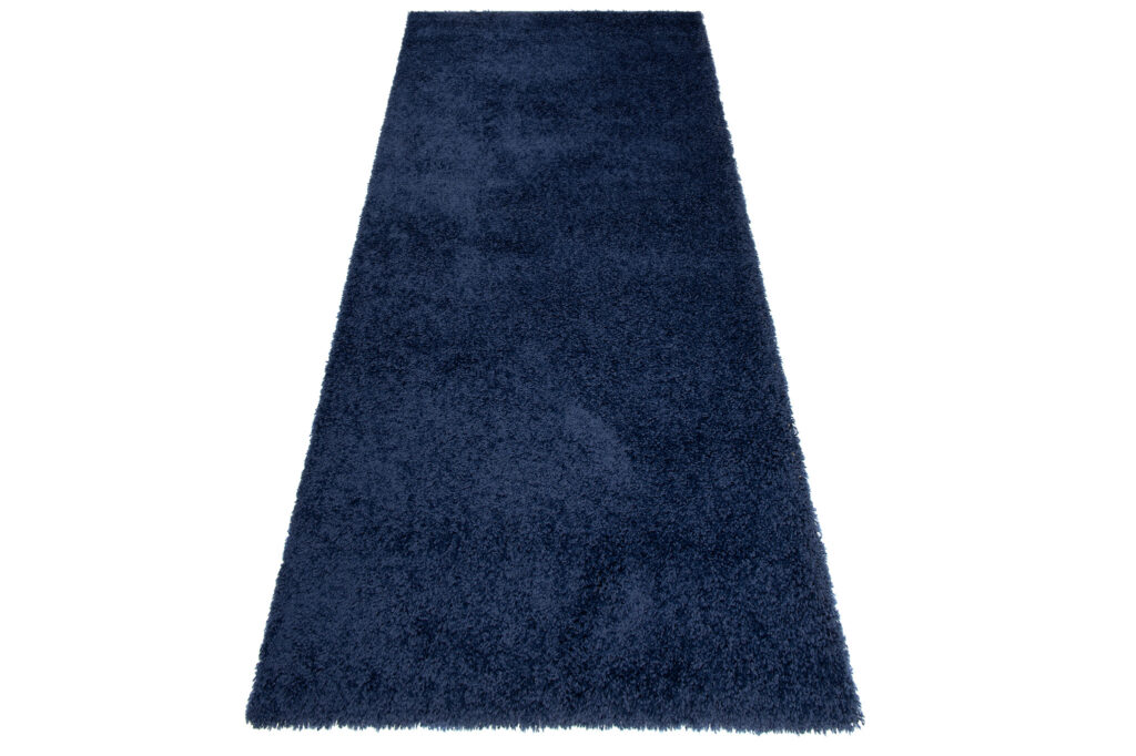 Teppichläufer Essence Shaggy Einfarbig Marineblau