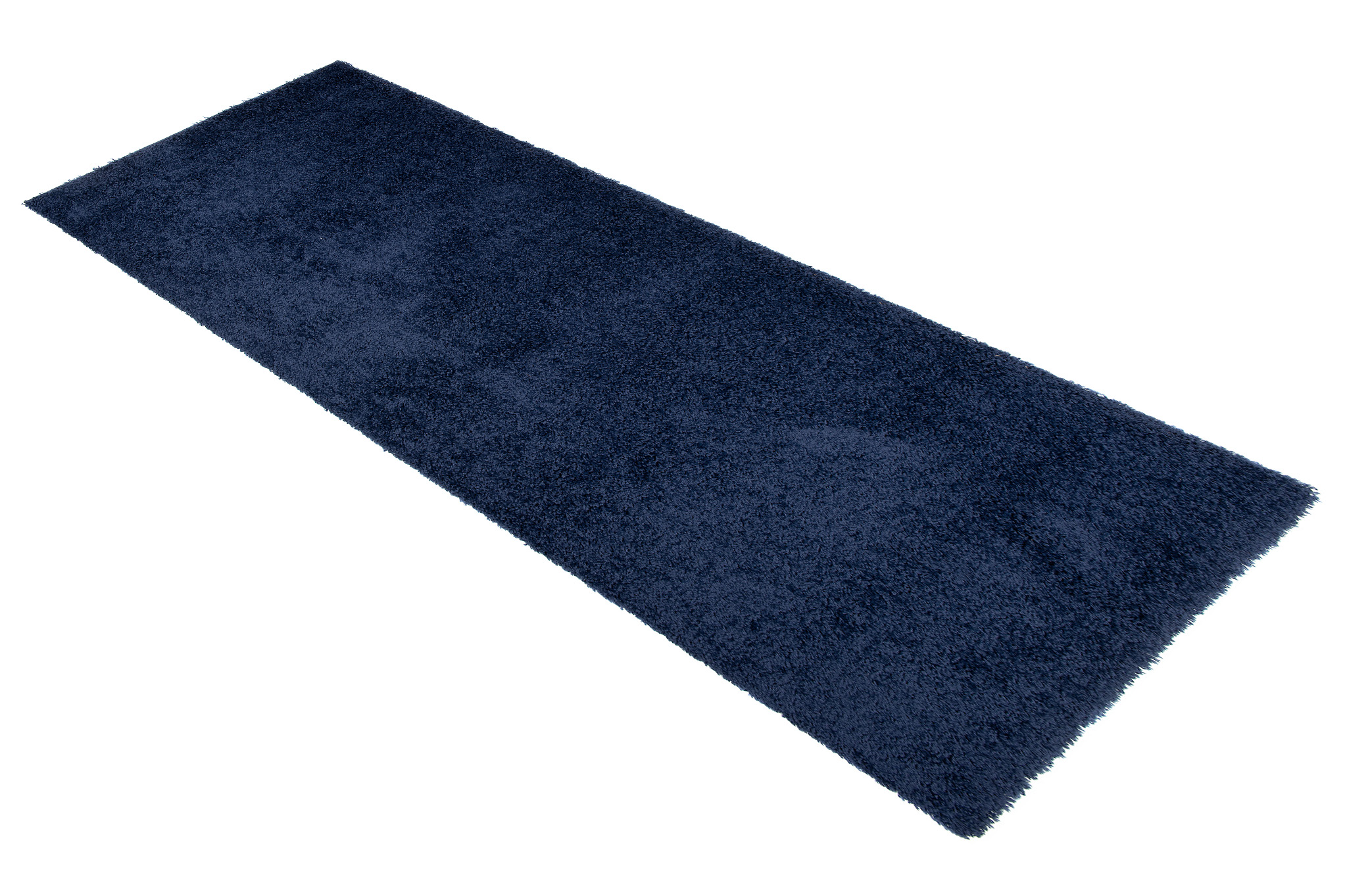 Teppichläufer Essence Shaggy Einfarbig Marineblau