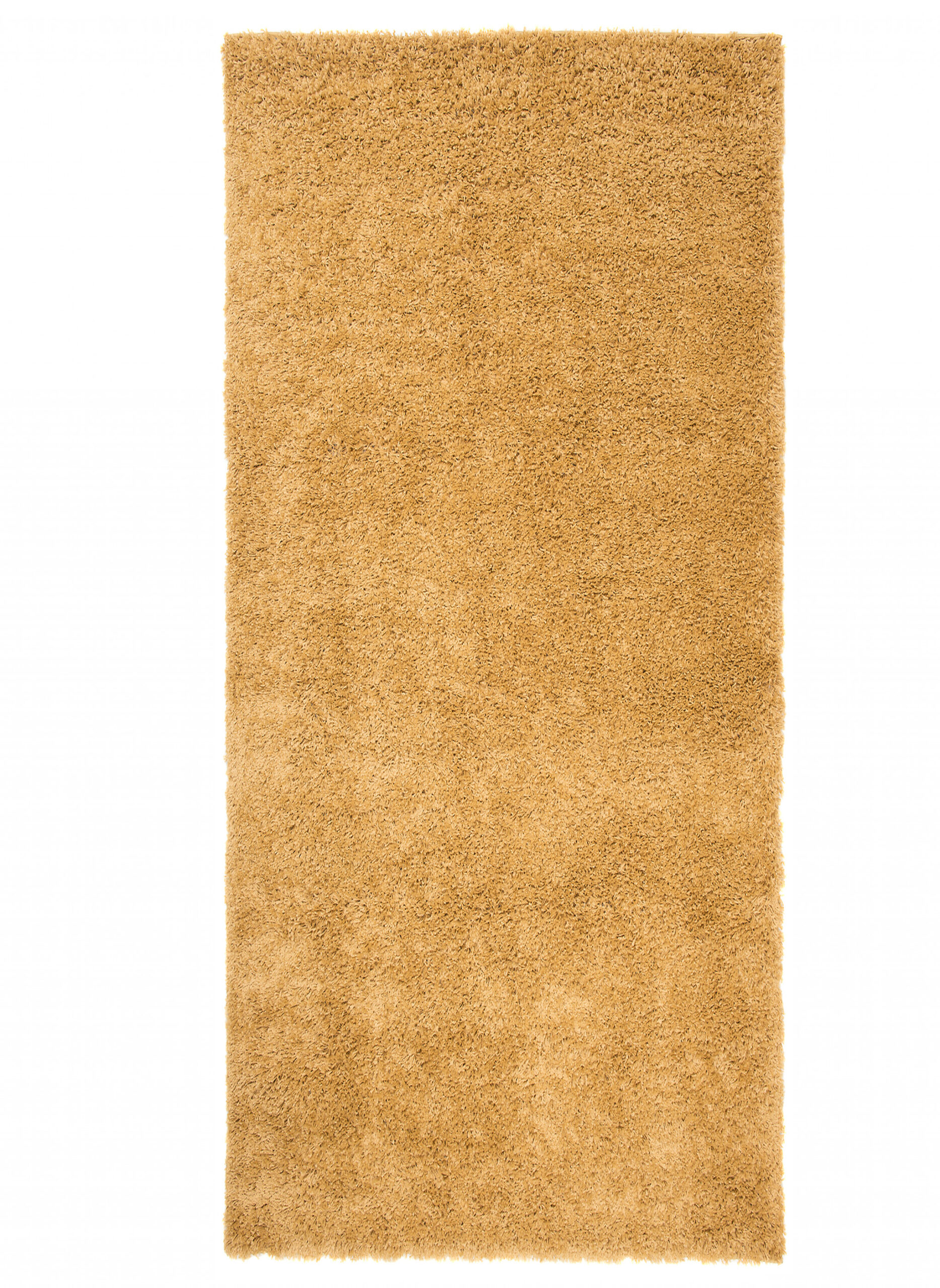 Teppichläufer Essence Shaggy Einfarbig Senfgelb