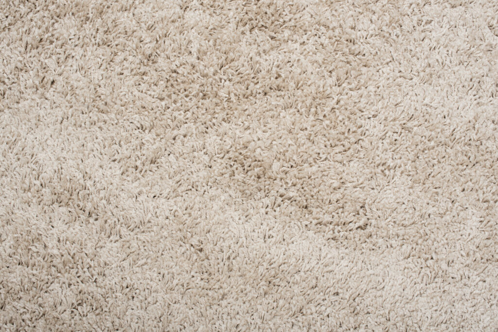 Teppich Essence Quadratisch Shaggy Dunkelbeige