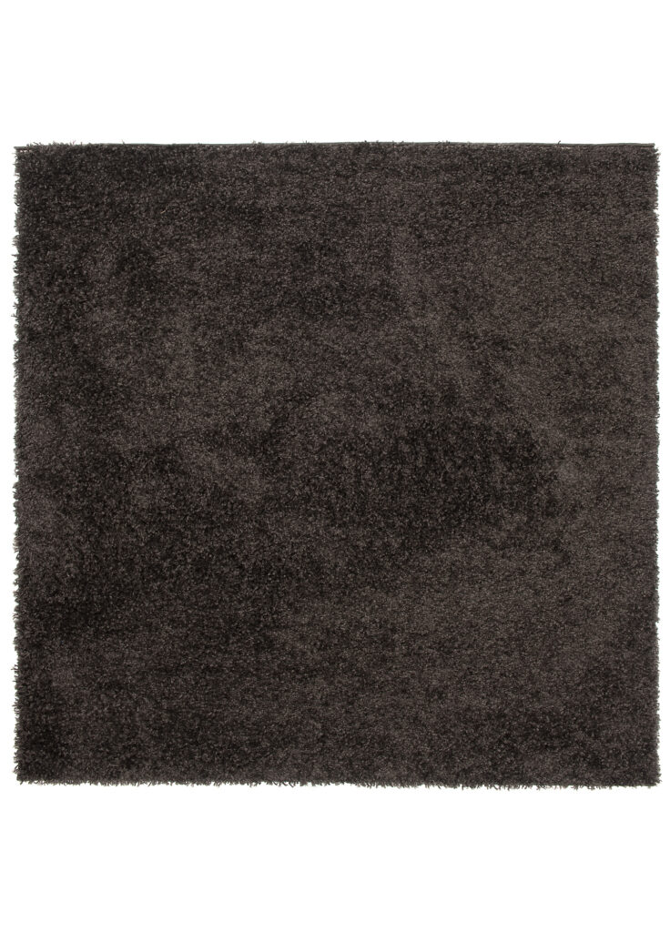 Teppich Essence Quadratisch Shaggy Anthrazit