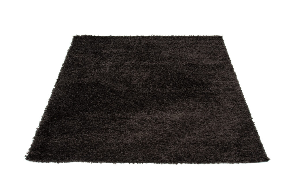Teppich Essence Quadratisch Shaggy Anthrazit